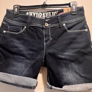 Hydraulic Women's Dark Blue Jean Shorts